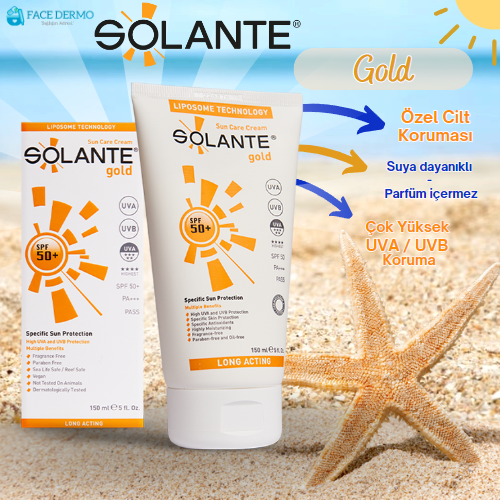Solante Gold Spf 50+ Cream 150 ml